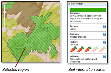 Click the map to identify a soilscape